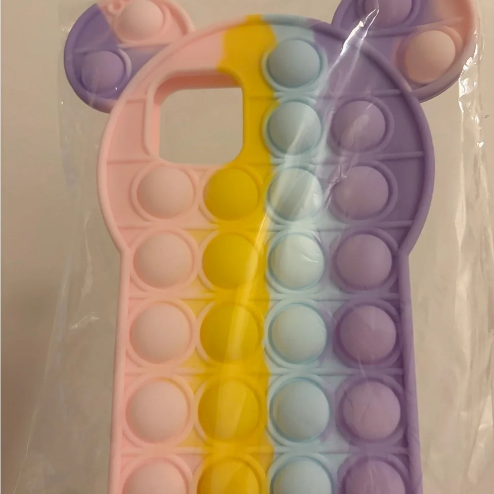 iPhone 11 Pro Max Pastel Ombré Disney Mickey Mouse Pop It phone case